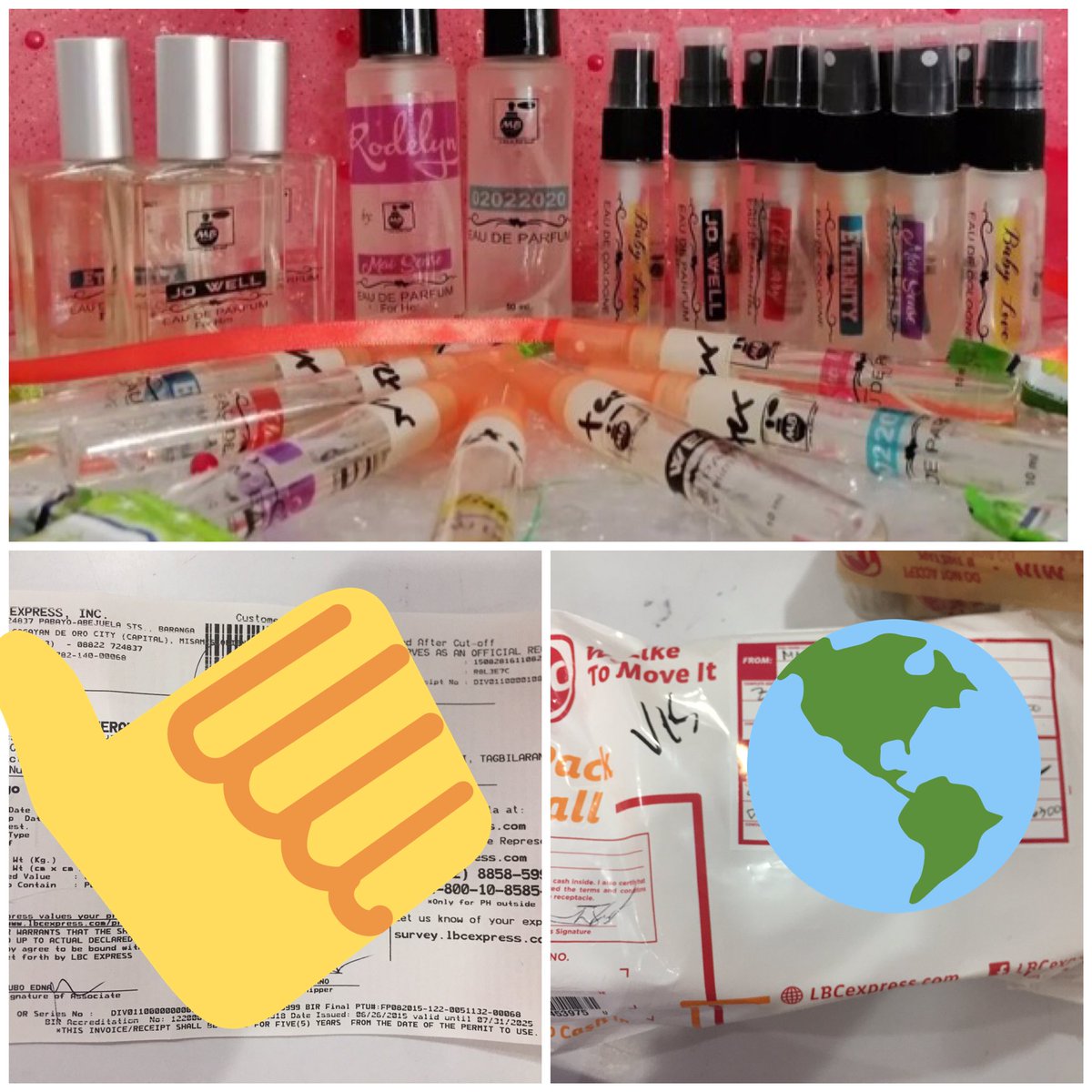 MBPerfume's tweet photo. Customer from TAGBILARAN,BOHOL thank you ma’am RODELYN B.YANEZA for trusting MB Perfume. 

✅WE SHIP NATIONWIDE 
✅OPEN FOR RESELLERS
✅FREE SHIPPING FEE https://t.co/Oldf33hZG6