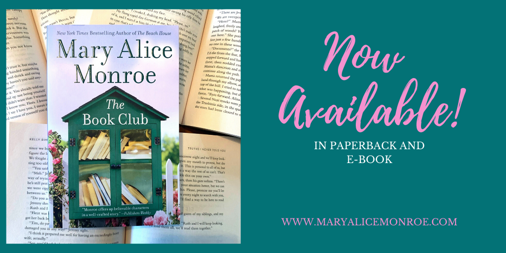 maryalicemonroe's tweet photo. 🥳 Book Release Day! 🥳
THE BOOK CLUB is now available in paperback and e-book, with this beautiful summer cover. I hope you'll add it to your #summerreadinglist this season.
#summerreads #thebookclub #magictimeliterary #maryalicemonroe #harpercollins https://t.co/1rLaKyFqVA