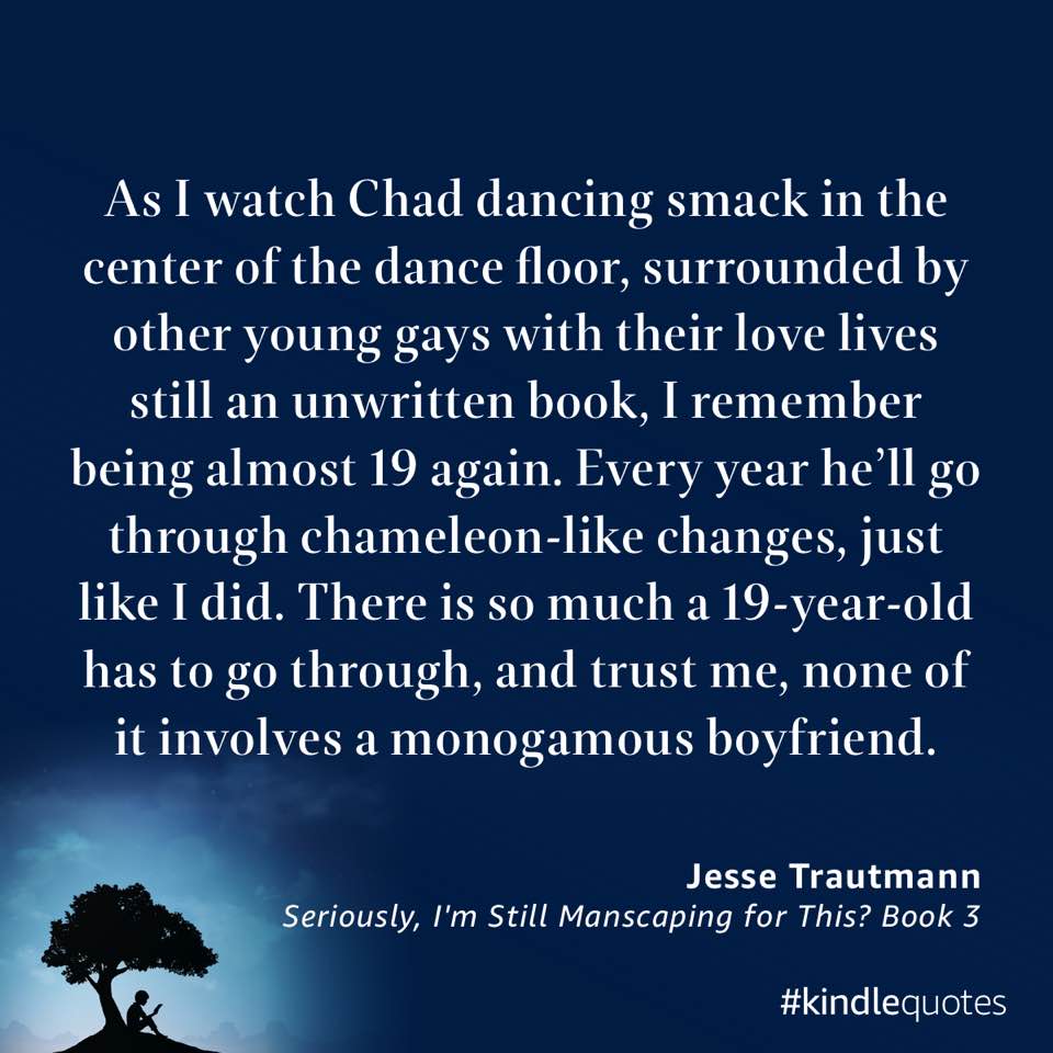 JesseTra1980's tweet image. An excerpt from Book 3 "What's My Age Again"