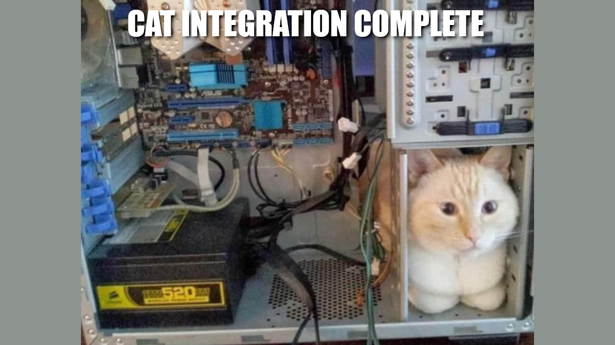 ProgrammerCats's tweet image. This essential PC component will always keep your hardware cool and bug free. Just don't be surprised if your Mouse runs away. #ProgrammerHumor #codinglife #codinghumor #programmermemes #memes #catmeme