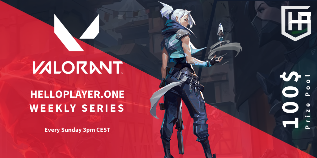 helloplayer_one's tweet photo. We are starting with our Valorant Weekly Cups this sunday. 🔥

16 Teams. 
Single Elimination.
BO1.
10$ entry fee.
100$ prize.
Winner takes it all. 

If you want to take part in the cup message OBr1nK#1337 on discord.

https://t.co/6xnkqbOpV5 ⌨️
https://t.co/3Gfx35VFeA 🖥️ https://t.co/gzJBYyM6Sj