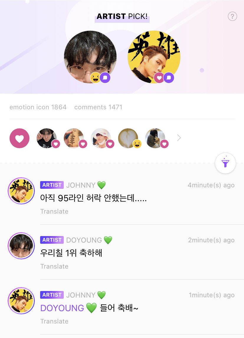 Flirting on lysn app. SO DONE 