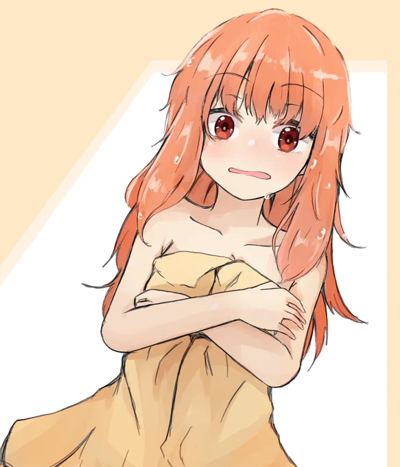 茜「なななな…!!なんで君がこんな所おるんや!?」
脱衣場でお風呂上がりの茜ちゃんとばったり出くわした系シチュです。 