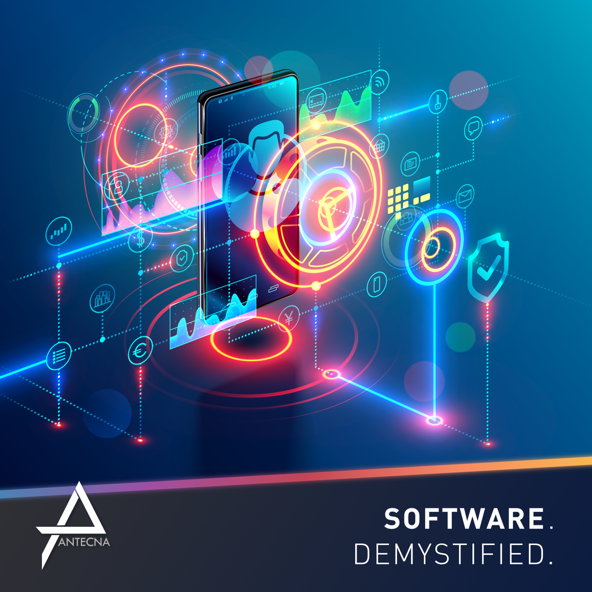 When we develop apps, our main goal is to offer solutions that will optimize and improve our client’s business process as well as leveraging their resources, through the digital transformation. 📱✅

#antecna