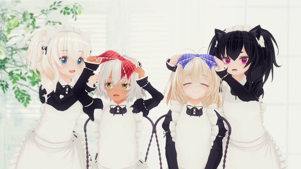 VAIさん（<a href="/vvVAYERNvv/">VAI＠冬眠</a>）が撮りたいものと私が撮りたいものとは、もしかすると近いのかなあと勝手に思っています
元気になられたら、またうちの子と遊んでやってください (#^^#)

#はじめてのメイド服