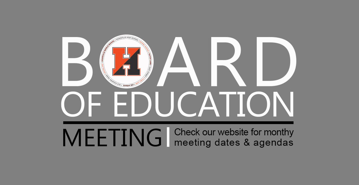 HicksvillePS's tweet photo. BOE Meeting: Wednesday, July 22, 2020 at 7:30
This is a video meeting.

https://t.co/FbfmfXcgMX https://t.co/acQsUTDxc3