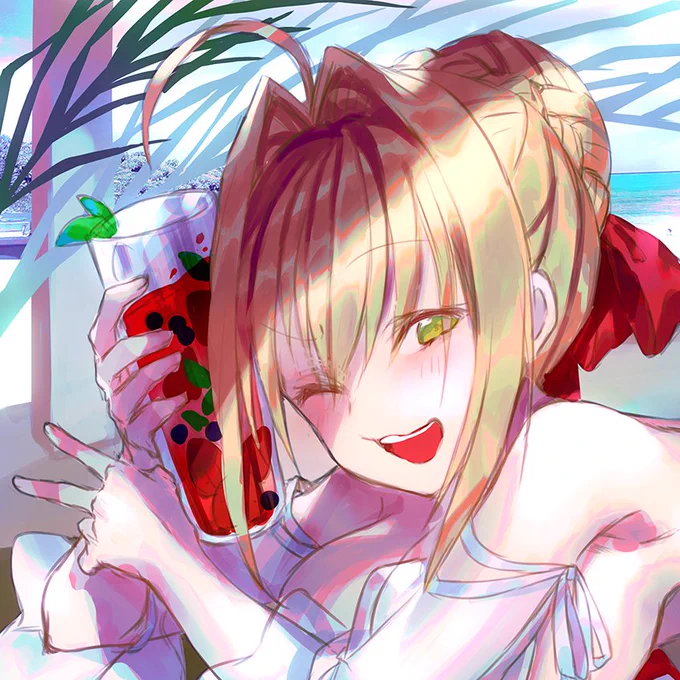 そんでこれはまだラフ画のストロベリーティーネロちゃま 
