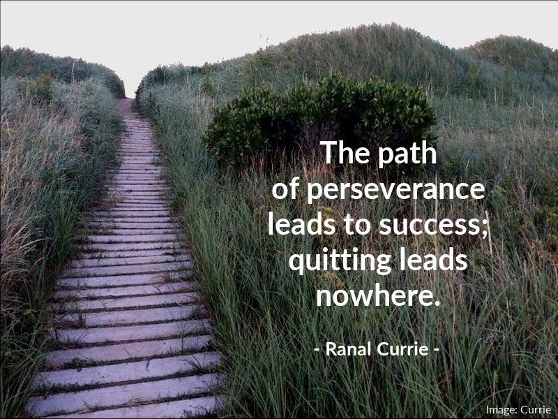perseverance leads to success