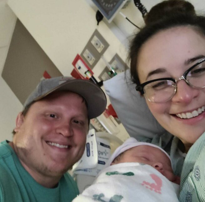 LHSwrestlers's tweet photo. Congratulations to Coach Perry and his wife Maurianna as they welcomed baby Ella into the world this week!  #onelancerfamily https://t.co/bVS6LLRnfr