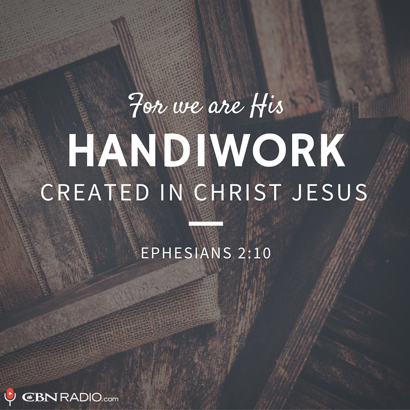 CBN_Radio's tweet photo. God made us and He is still working on us! https://t.co/n9gFulXxjI