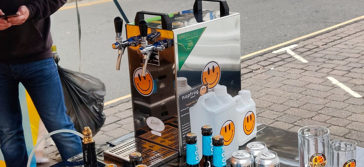 Hopfrog (@wearehopfrog) on Twitter photo We're all set to see you down at Hedon Market again tomorrow where we’ll be bringing down some of our craft beer and <a href="/mobrufruitbeer/">möbru fruit beers</a> faves! 🍻
With no rain forecast, why not pop by and take home some draught beer growlers, bottles or even beer merch. We're all set to see you down at Hedon Market again tomorrow where we’ll be bringing down some of our craft beer and <a href="/mobrufruitbeer/">möbru fruit beers</a> faves! 🍻
With no rain forecast, why not pop by and take home some draught beer growlers, bottles or even beer merch.