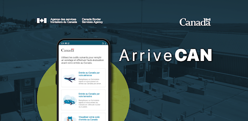 As there continues to be enhanced border measures at 🇨🇦’s points of entry, <a href="/GovCanHealth/">Health Canada and PHAC</a> and <a href="/CanBorder/">Canada Border Services Agency</a> launched the ArriveCAN app to provide a way for the #GC to communicate information on #COVID19 with travellers and for them to report symptoms.