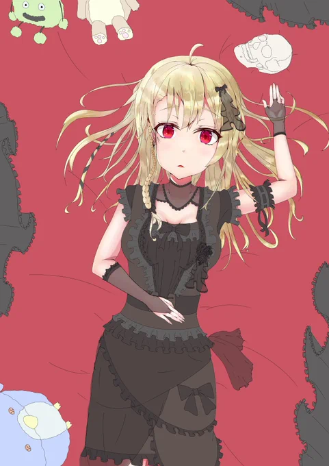 こんな感じで完成～!設定なんですけど、とある理由によって城から出られなくなってしまったセンカちゃん、そこにある人が訪問してきてすごく仲良くなったんだけど、その人は、ある日から栄にぱったり来なくなってしまった。そこにまた訪問者が来てまた仲良くなったのですが、、、 
