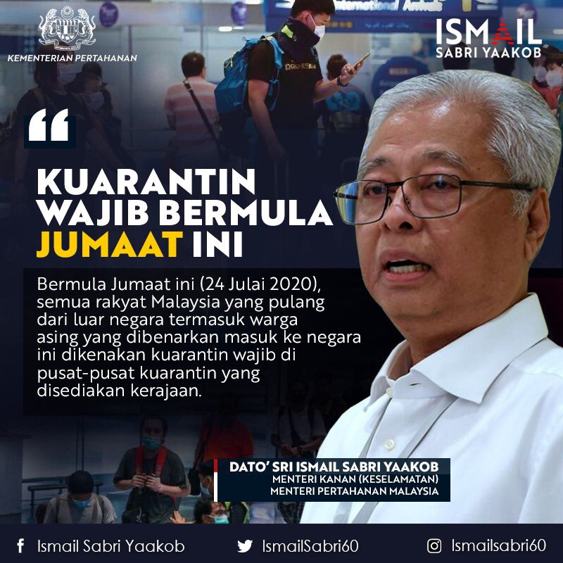 Ismail Sabri tweet media