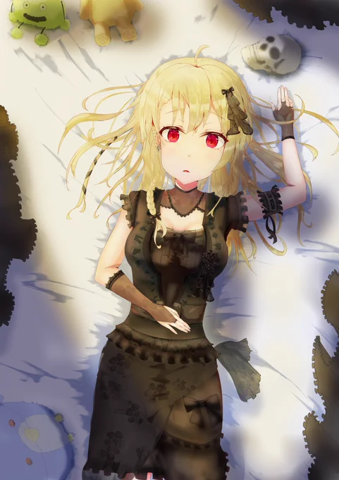こんな感じで完成～!設定なんですけど、とある理由によって城から出られなくなってしまったセンカちゃん、そこにある人が訪問してきてすごく仲良くなったんだけど、その人は、ある日から栄にぱったり来なくなってしまった。そこにまた訪問者が来てまた仲良くなったのですが、、、 