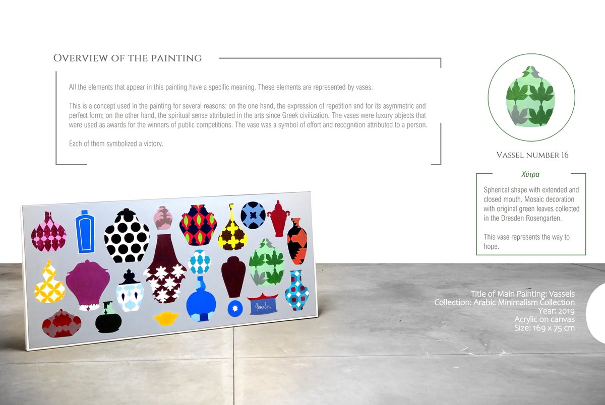 parmulo's tweet image. "Communicating Vessels", 2019
About "Vase number 16".

#parmulo #vanguardism #minimalart #pattern #ArtOfTheDay