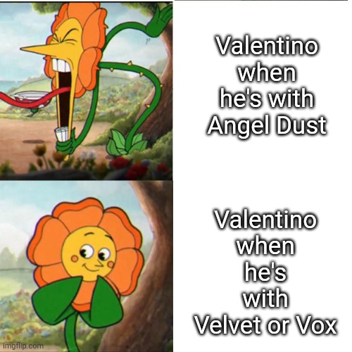 Petitprincesslp's tweet photo. ...I'm sorry.
#HazbinHotel #Valentino #AngelDust #Valentino #StaticMoth #Vox #Velvet #StaticMothDoll #ADDICTMV is that the ship name for the three Vees? idk x3 https://t.co/iNPSgm9DJY