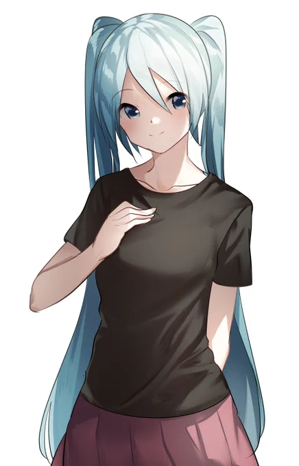 Tシャツ描く練習したので落書きです 