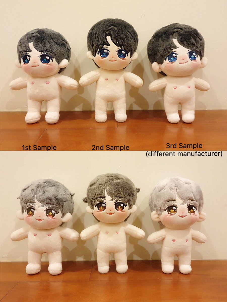 PUMPKINTWINS_'s tweet photo. ✨2nd clothes sample &amp; 3rd doll sample✨

Compare three times samples,we’ll use the 2nd sample to continue the doll produce.(still need some adjustment)
Can’t let everyone satisfy,but we’ll try our best to let the twins become better &amp; cuter💕

Deadline ~ July 25th.
Plz help RT🥺 https://t.co/PlbYFecqAT