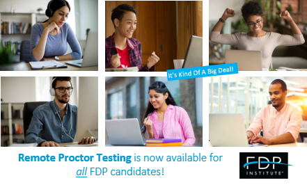 FDPbyCAIA's tweet photo. *Its Official* To ensure the health and safety of those registered for the Q4-2020 #FDPexam, The @FdpInstitute and @PrometricGlobal are offering a remote proctoring option to ALL (!) registered candidates. Find out more: https://t.co/SCEjuGYCuJ
#FinancialDataProfessional #RPT https://t.co/K99eANEj2K