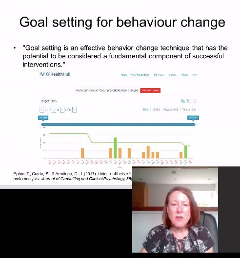 cfhealthhub's tweet photo. And we’re off! So excited to be joined on MS Teams by over 40 CF healthcare professionals from 12 CF Centres across the UK - for session one of our virtual #CFHealthHub intervention training sessions! 😀@maddyarden https://t.co/D3KjN2k4Tw