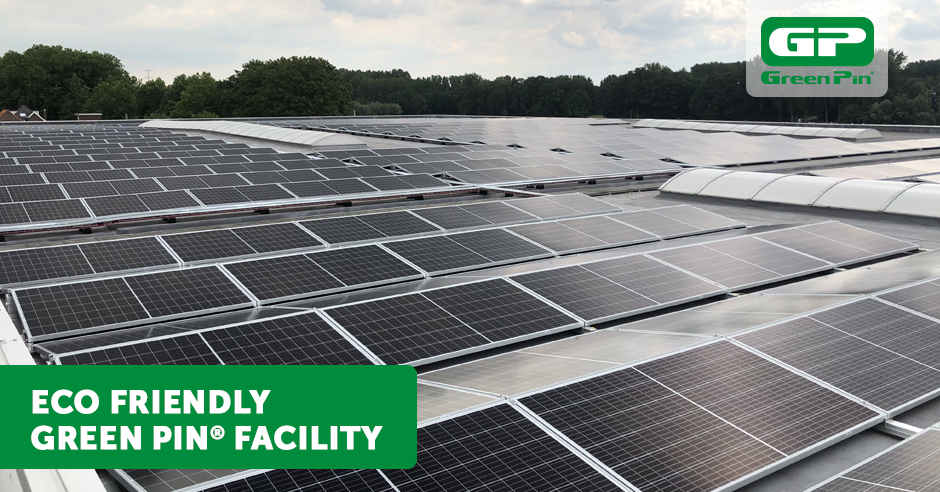 VanBeestBV's tweet photo. 'Green' does not only stands for the colour of our shackle pin. To make our facility more sustainable, our head quarter in The Netherlands including our production facility is fully equipped with solar panels which powers our entire facility. https://t.co/HHLEaMAVD4