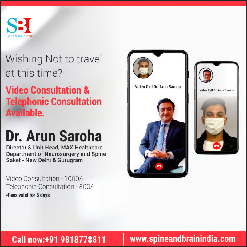 spinebrainindia's tweet photo. Be safe in your homes and have a detailed discussion while in your home by a renowned neurosurgeon.
Call us now to book your online appointment with Dr. Arun Saroha.
📞+91-9818778811  #drarunsaroha #spineandbrainindia #knowyourdoctor #doctors #neurosurgeon #spinesurgeon https://t.co/u9GtFQfdIT