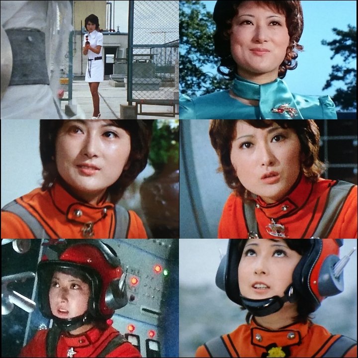 まきしろう 在 Twitter 上 ウルトラマンa 第22話 美川隊員 西恵子さん 二度目の私服活躍編 白のミニスカートがいやもう素敵 隊員服のときは色んなブローチをしているのがお洒落だが 私物だったのだろうか 設定はブローチ型の小型爆弾 ガス噴射装置の