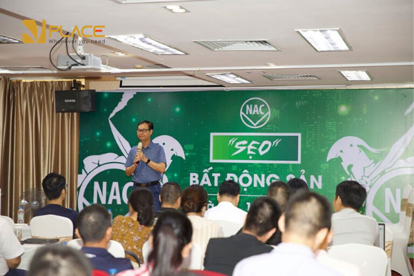 VplaceHa's tweet photo. VPLACE thật vinh dự khi được đơn vị NAC lựa chọn để tổ chức chương trình 'SEO' bất động sản. https://t.co/bP5268vqQH