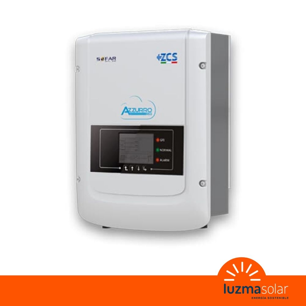 LuzmaSolar's tweet photo. ¿Un buen inversor para pequeñas instalaciones residenciales? Este modelo AZZURRO ZCS MONOF. TL es ideal por su tamaño y facilidad de uso.😃

ℹEncuentra más información aquí https://t.co/2AkwzPeYSV https://t.co/iEGht9Bf5Y