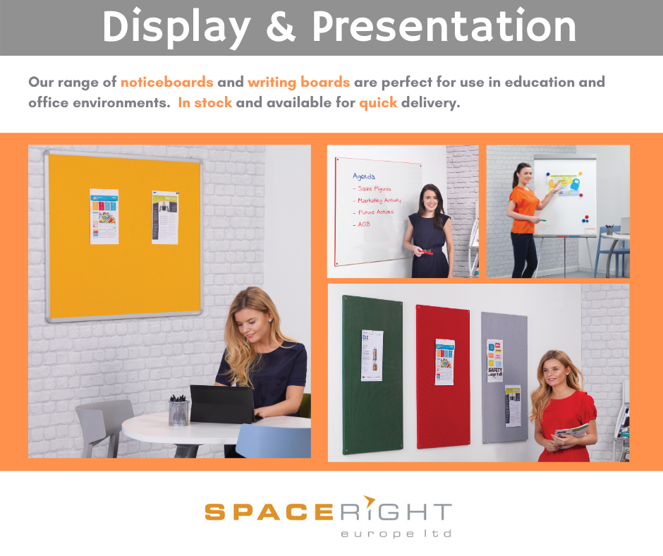 SpacerightEuro's tweet image. Effective communication is key.  
Use our display and presentation solutions to deliver your information. 

For further information contact your educational supplier or click here:  ow.ly/oFxN50AzWHo

#displayproducts  #noticeboards  #writingboards
