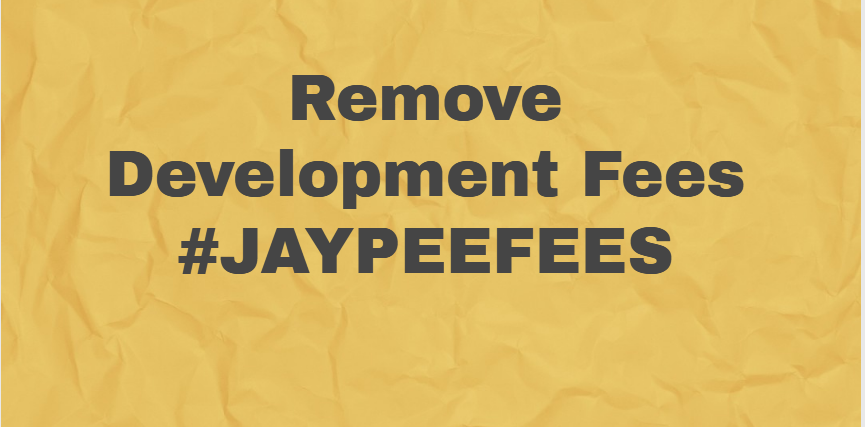VAIBHAV75409410's tweet photo. #JAYPEE college is not removing college fees .
Why to pay for something which we are not using ?

ये तोह गुंडा गर्दी है|
#JAYPEEFEES
@PMOIndia @narendramodi @JiitWelfare @DrRPNishank @YogiAdityaUP @myogiadityanath https://t.co/QAZdsU4ZGb