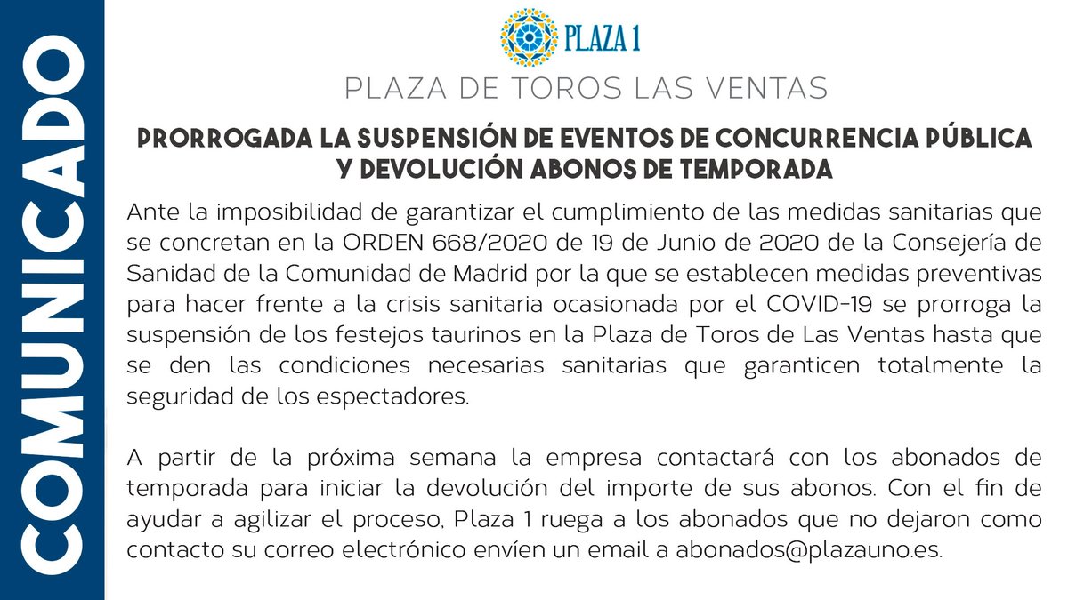Plaza de Las Ventas tweet media