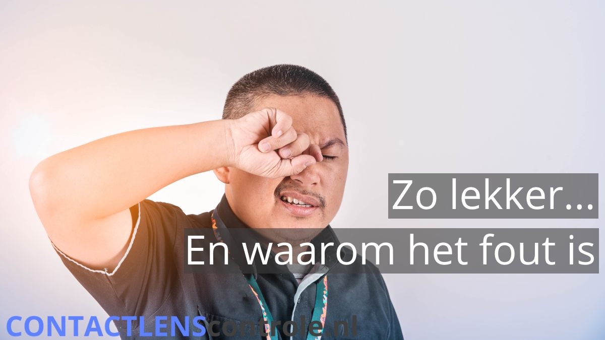 Het is lekker om in je ogen te wrijven. Als je er eenmaal aan begint, is er geen stoppen meer aan. En toch is het verstandig om niet zo hard in je ogen te wrijven als je eigenlijk wilt. Lees er meer over op: bit.ly/3hjQrIk  
#drogeogen
#keratoconus
#glaucoom
#allergie