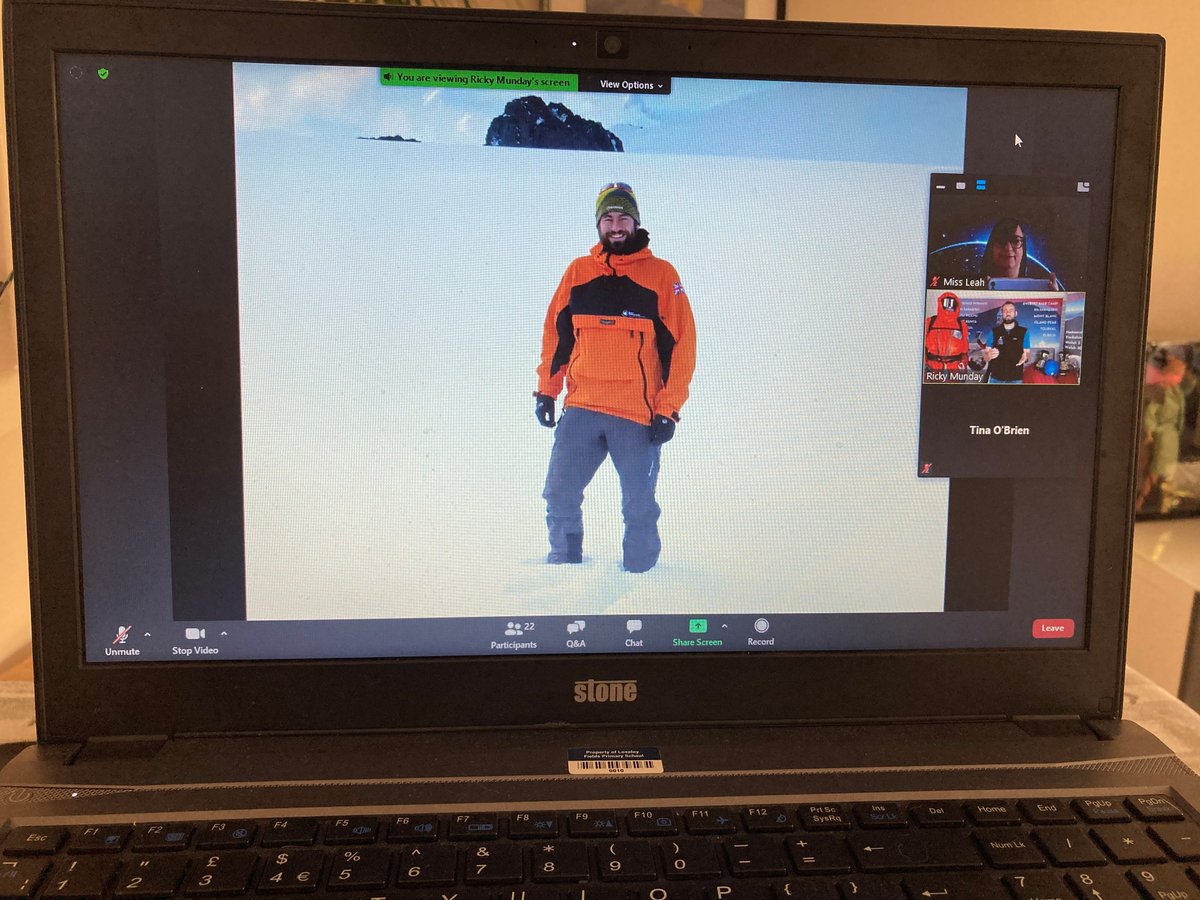 LoseleyFields's tweet photo. A few more photos from our wonderful Zoom talk with Mountaineer @rickymunday about his ascent of Everest; linking to YR5's topic on Geology. He was very inspiring & our pupils now wants to climb Everest!
#RickyMunday #LoseleyLearning #Everest #KS2Geography #Farncombe #Godalming https://t.co/xx9M6UEbux