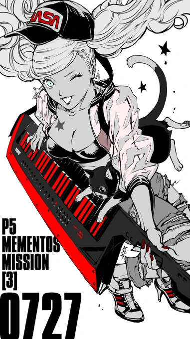 【7/27発売】
Get ready!!?リアルに猫の手も借りられる『ペルソナ5 メメントスミッション』第③巻、最終巻となります。三洋堂書店さん、アニメイトさん にて店舗特典もあるよ～
やっぱアン殿描くとテンションあがるゥ?

試し読み≫https://t.co/Hwy9Rzdu6u 