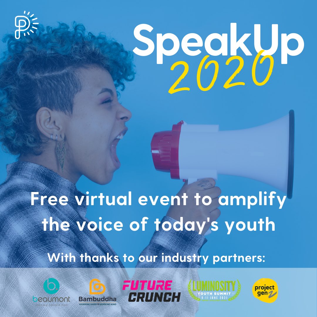 We want to know what matters most to our young people right now, so we’re throwing a FREE event to help amplify their voices! Open to all Aussie youth aged 15-25yrs.
Register at:
theposifygroup.com.au/speak-up-2020
#youth #youthvoice #youthmatter