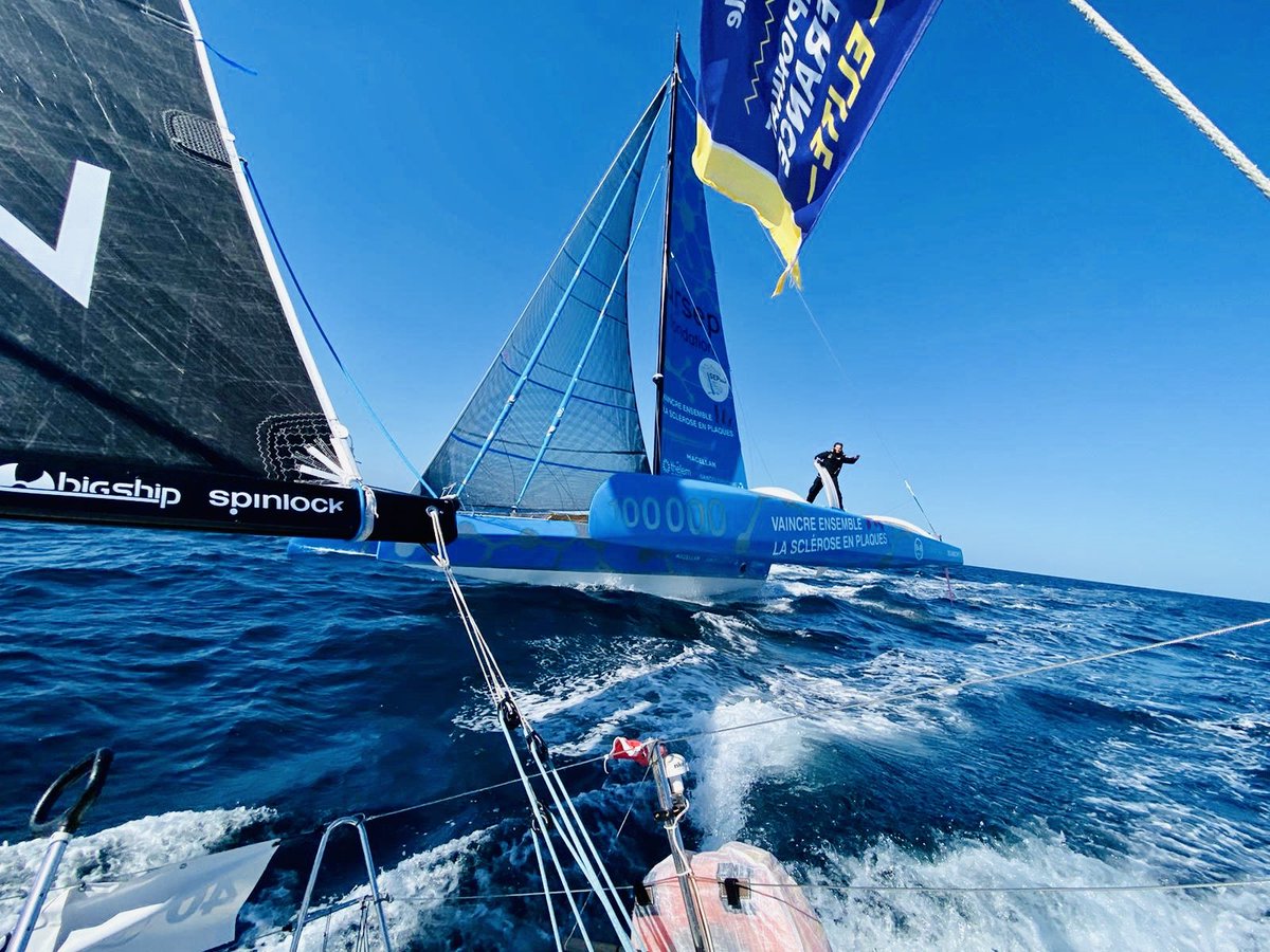 GoodchildSam's tweet image. Coucou @corentindouguet 👋 @AG2RLMTransat 🤪

#DrheamCup2020 #offshoreracing #Multi50 #Figaro3 #SamGoodchild