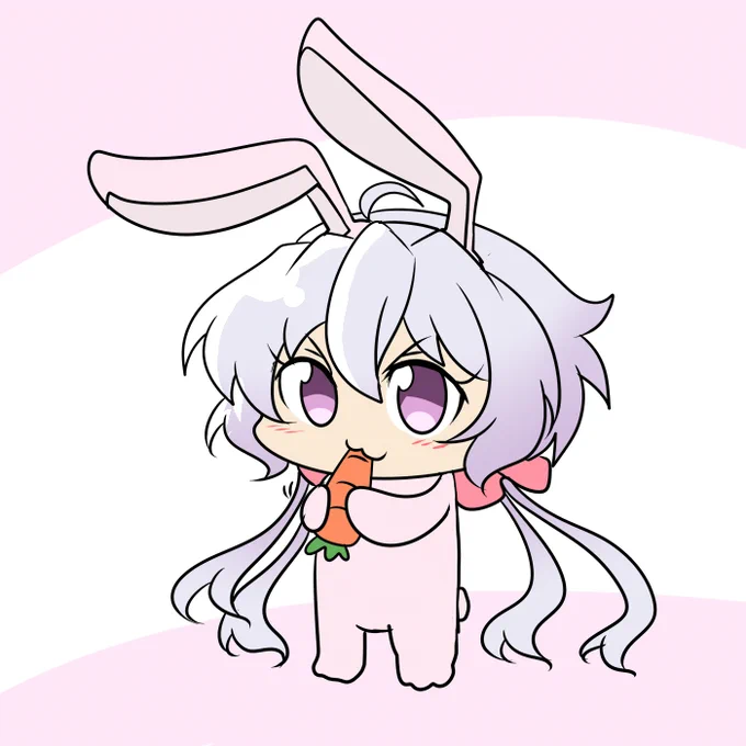 土用の丑の日らしいですけど
うなぎはないのでうさぎで 
