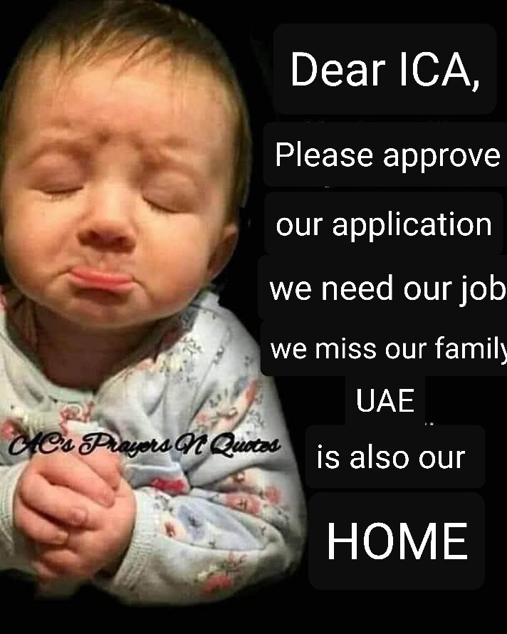 PrettyNumay's tweet photo. 🙏🏻🙏🏻🙏🏻
Please let us come home🙏🏻🙏🏻🙏🏻#ApproveICA
#bringbackuaeresidents
#bringbackALLuaeresidents
#bringbackABUDHABIresidents
@ICAUAE
@MoFAICUAE @NCEMAUAE @HHShkMohd @MohamedBinZayed @HamdanMohammed @UAEGover @uaegov https://t.co/CC54w9JF4V