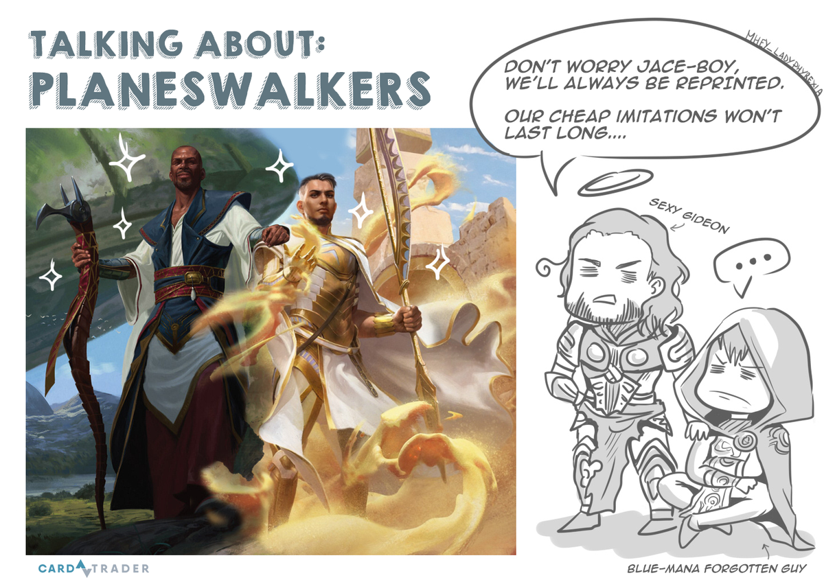 CardTrader_com's tweet photo. Gideon has guessed it right, Jace got his reprint as "Mind Sculptor" on "Double Masters" 😎

Credits to our artist: @Mhey_Phyrexia

#mtgcomic #mtgcore2021 #mtgo #planeswalkers #mtgmeme #mtgart https://t.co/q7E0pMeuYi