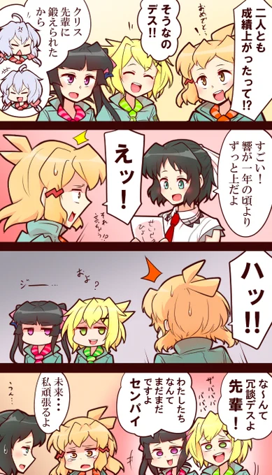 #シンフォギア
このあと無茶苦茶
勉強した。 