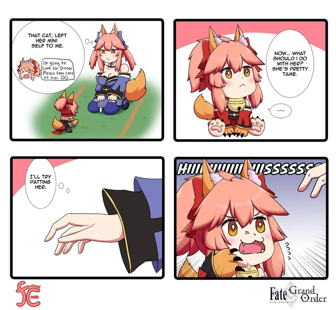 A Wild Mini Cat
#FateGO #FGO 