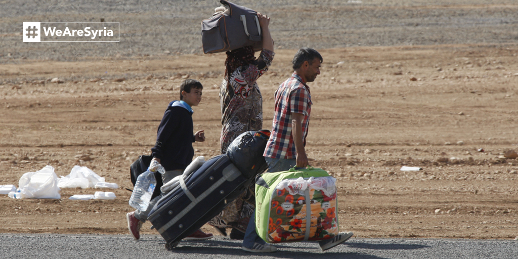 If this percentage is applied to the total number of displaced persons, this suggests more than 9 million people are prepared to exercise their right to a safe, voluntary and dignified return to their homes in Syria.  #WeAreSyria 5/