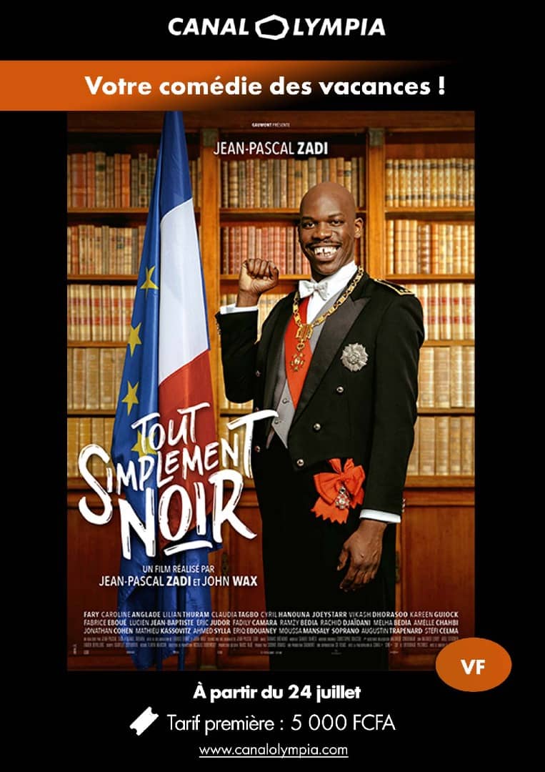 Ledawa's tweet photo. TOUT SIMPLEMENT NOIR... ce Vendredi en première dans votre salle de cinéma.

Tickets: 5000frs

#ToutSimplementNoir 
#CanalOlympiaBessengue 
#CINEADDICT #DOPE #DCLP  #DOUALACESTLAPUISSANCE https://t.co/4ss9y3POU7