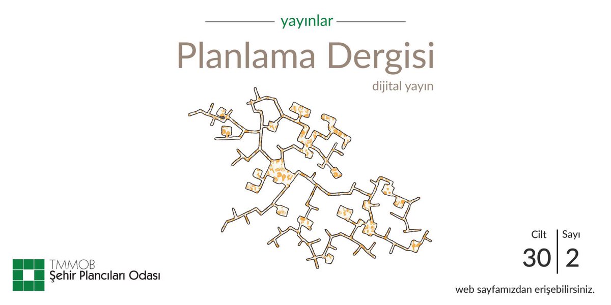 Planlama Dergisi yeni sayısı 30/2 web sayfamızda yayında 🌿

spo.org.tr/yayinlar/dergi…