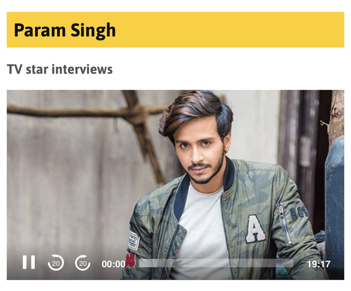 💥 LISTEN BACK

My jigriiii <a href="/8paramsingh/">Param Singh</a> joined me on <a href="/SabrasRadio/">Sabras Radio</a> to announce exclusively details about his future projects &amp; what his lockdown life has been like.

Click here: sabrasradio.com/podcasts/drive…

#ParamOnSabrasRadio