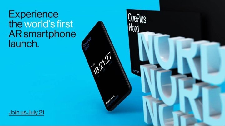 Therealitytech1's tweet photo. #OnePlusNord set to launch today at 7:30PM IST. Expecting Price Could be Close to 25000/- 👍
#newbeginnings #OnePlusNordprice
#OnePlusNordAR 
@oneplus @OnePlus_IN https://t.co/qsVNiLdwfR