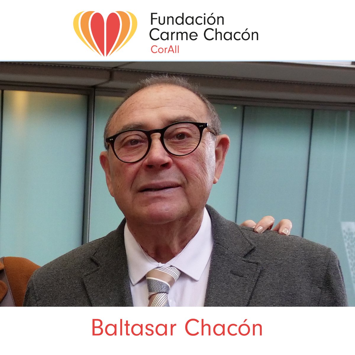 “Mi hija era una defensora del derecho a la salud para todos”, Baltasar Chacón, es miembro del Comité de Honor, “su voluntad, que ahora recogemos en la Fundación, es luchar por la igualdad de derechos y por un acceso a la asistencia médica en las mismas condiciones para tod@s.