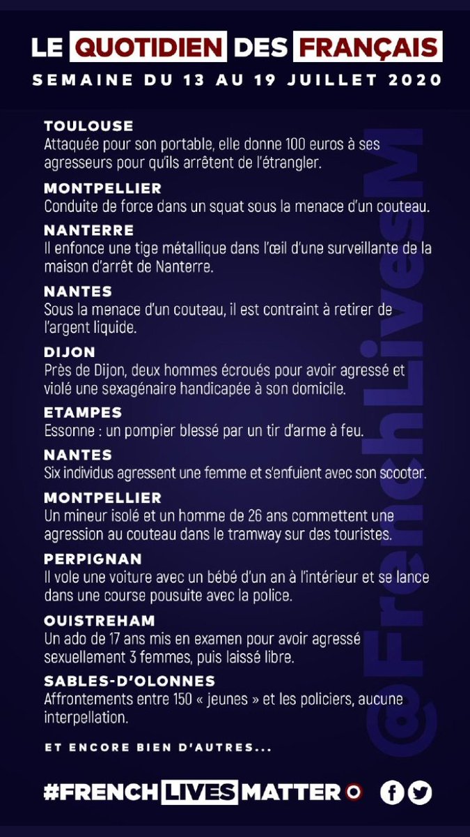 RapLeMoFrance's tweet image. Quand je vois cela, j'ai envie de gerber tellement c honteux et inacceptable

😭😡

#FrenchLivesMatter #StopVictimisation #StopAuxRacailles #StopViolence